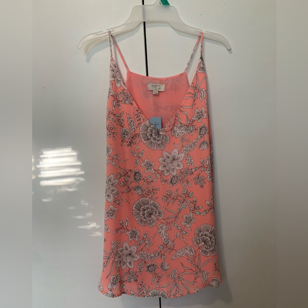 LOFT Floral Flowy Tank